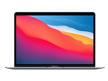 MacBook Air اپل 13 اینچ مدل CTO پردازنده M1 رم 16GB حافظه 1TB SSD خاکستری